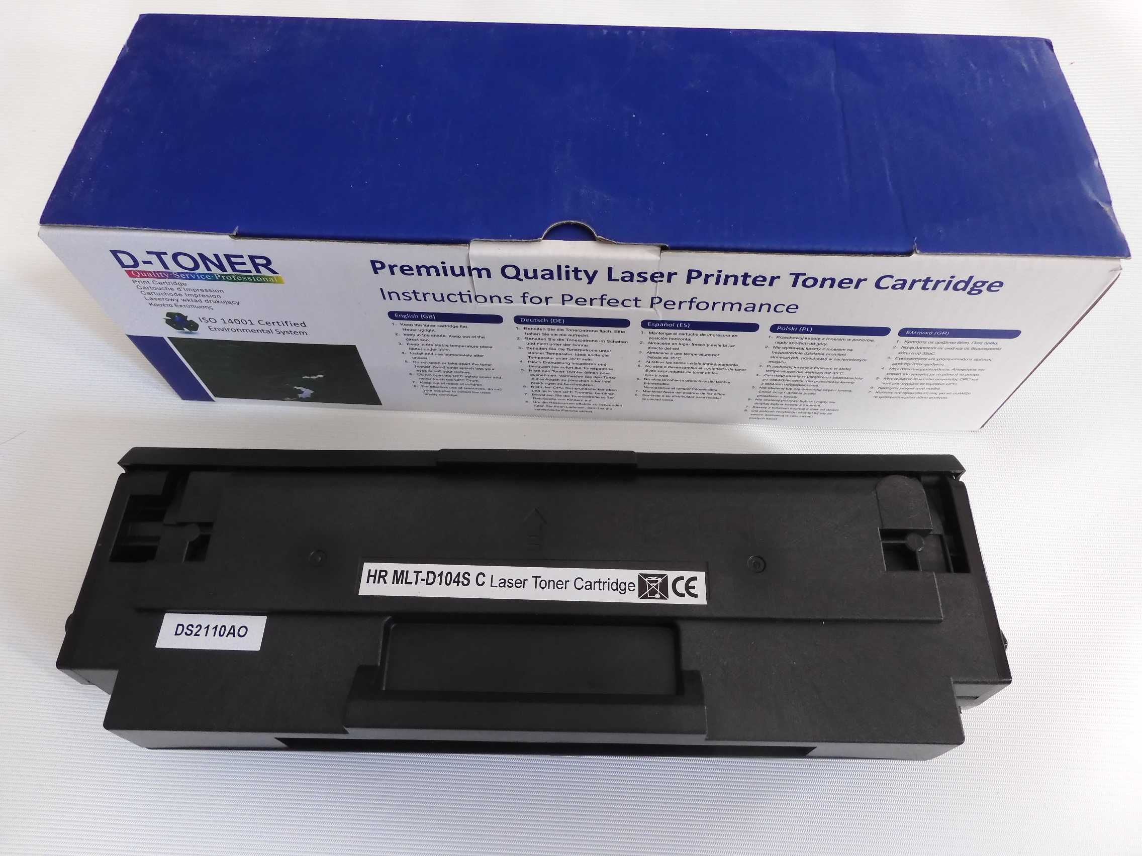 Toner MLT-D104S do drukarek laserowych Samsung Nowy