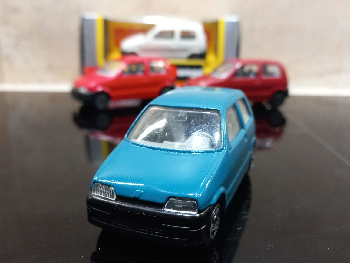 Bburago Fiat Cinquecento Sporting 1/43 Niebieski 1 szt