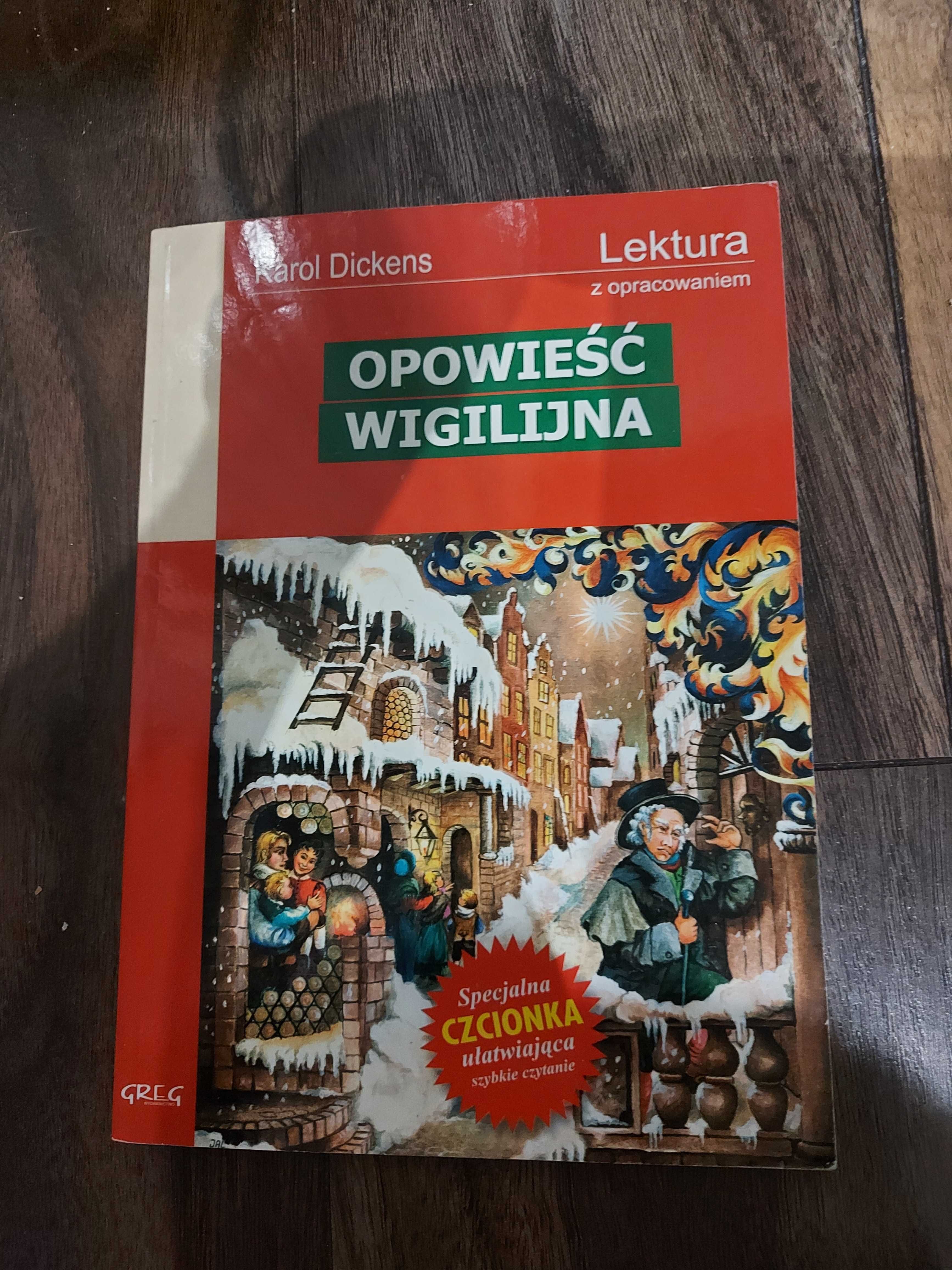 Opowieść wigilijna -lektura z opracowaniem