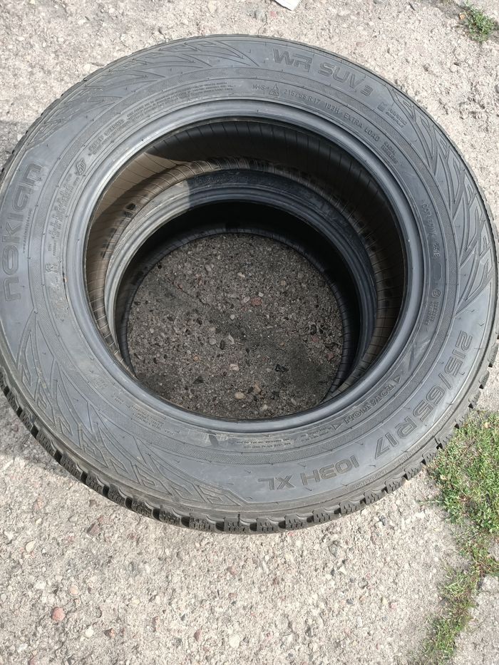 Opony 215/65r17 zimowe Nokian WR3 SUV 103H XL NOWE 2szt