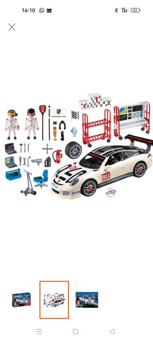 Playmobile Sport & Action. Porsche 911 GT3 Cup