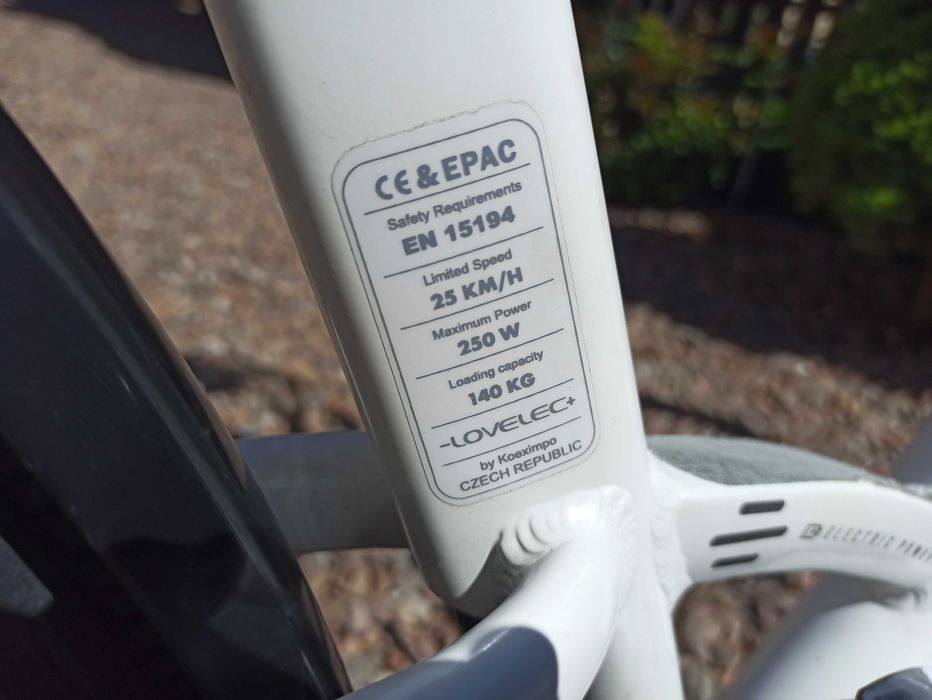 Rower z wspomaganiem elektrycznym