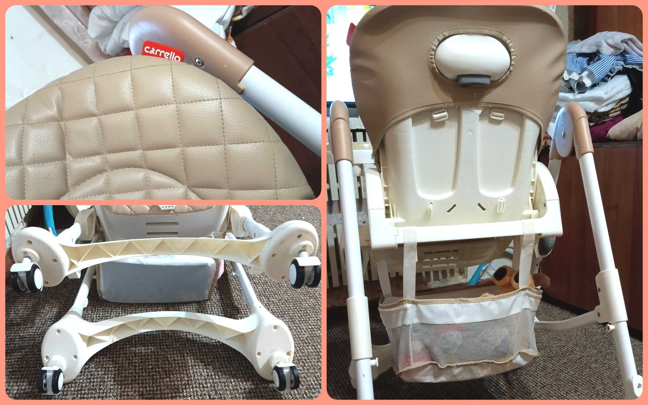 Стульчик для кормления Carrello Caramel CRL-9501/3 Карелло Карамель
