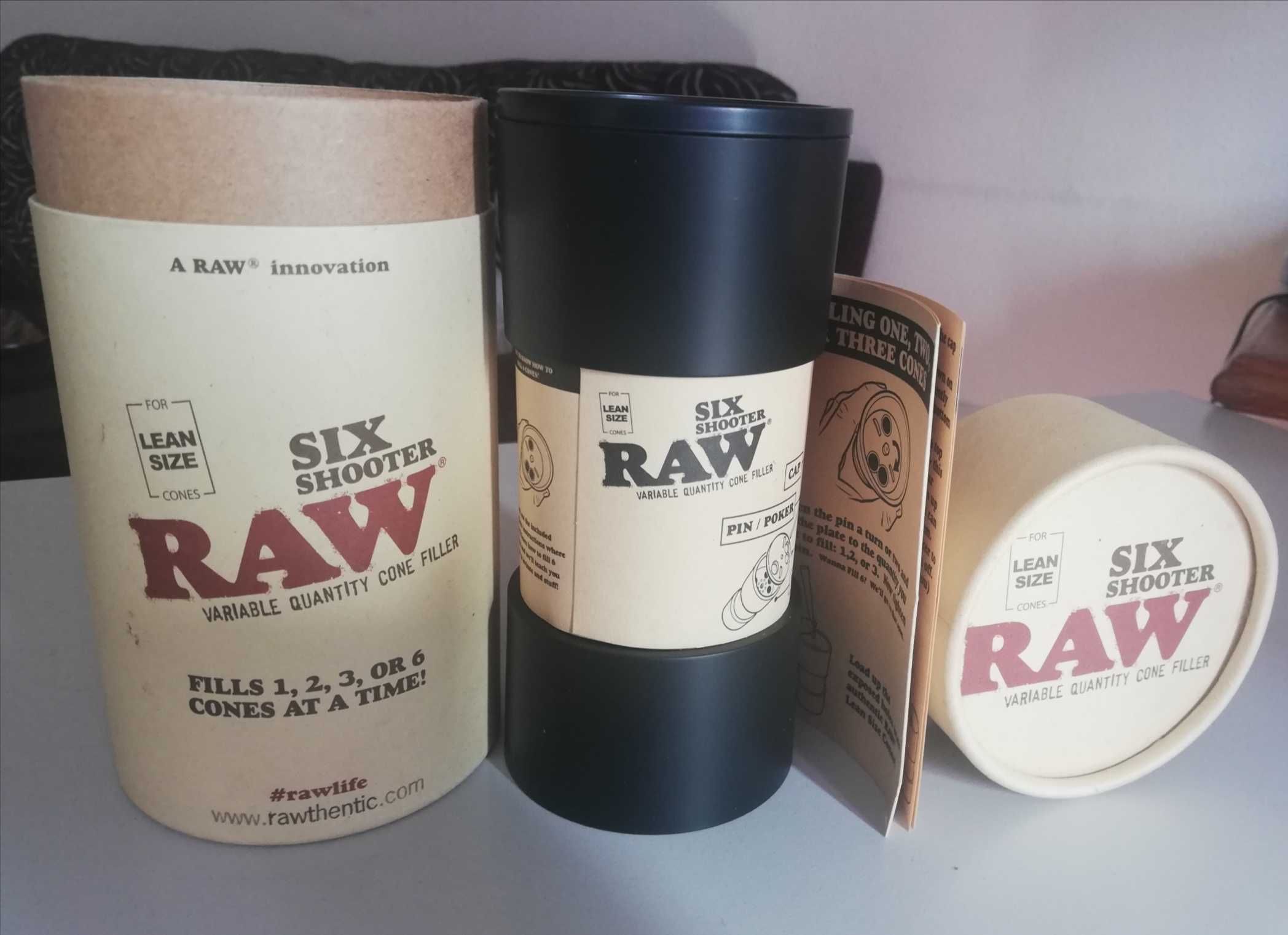 Six Shooter da marca RAW para lean size