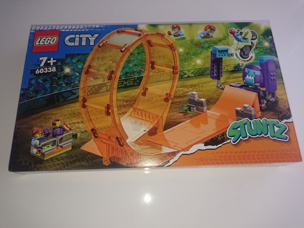 Lego City Stuntz Smashing Chimpanzee stunt Loop 60338