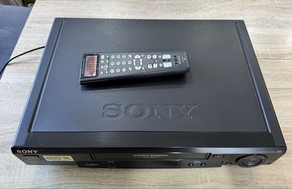 SONY SLV-SE70 #Magnetowid VHS #6HD #Hi-Fi Stereo #TriLogic #Smart Engi