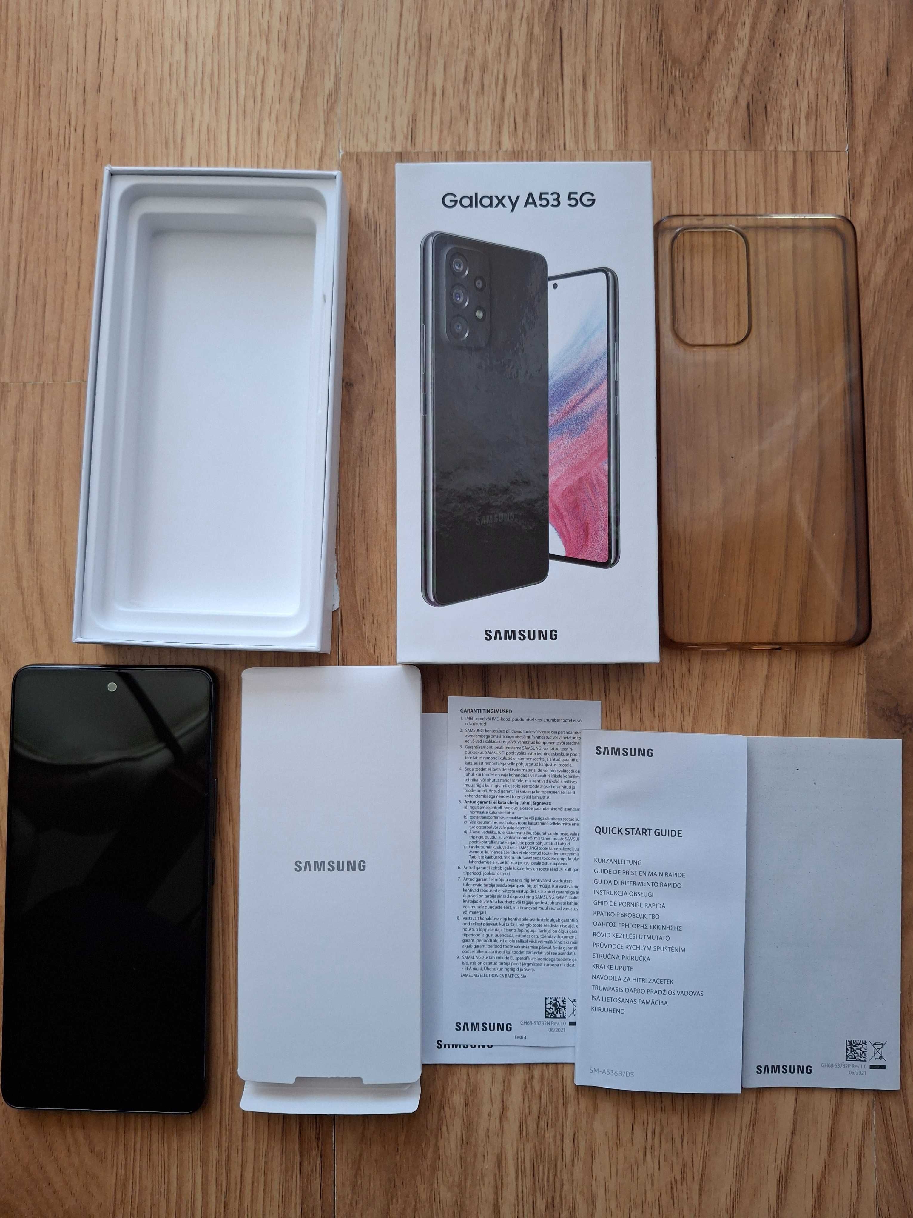 Smartfon Samsung Galaxy A53 5 GB czarny jak nowy