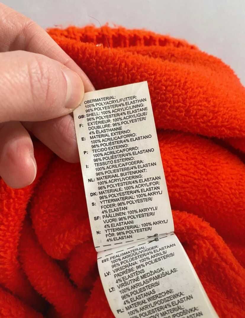 Czapka narciarska zimowa adidas pomarańczowa