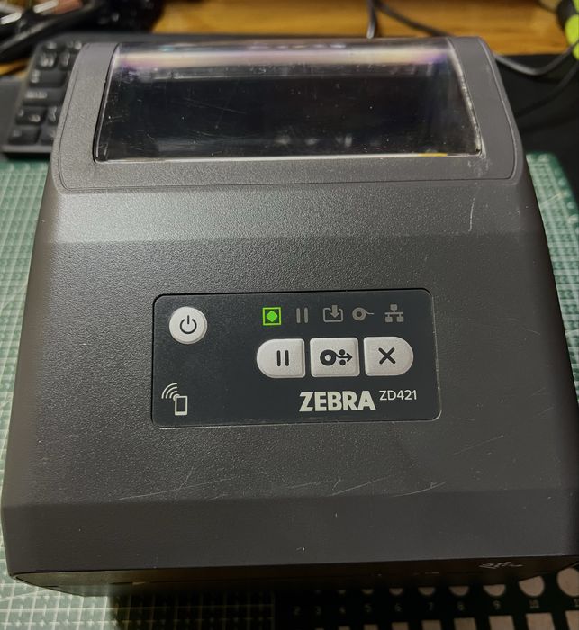 Термопринтер етикеток, штрих-кодів Zebra ZD421 для Нової Пошти