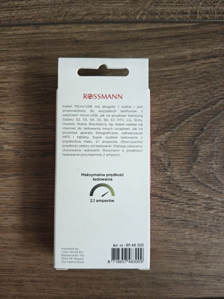 Kabel micro-usb 1 metr