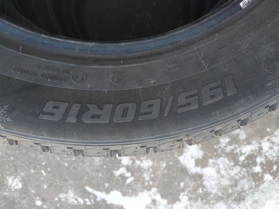 Шини зимові 195/60 R16 , НОВІ !!!
