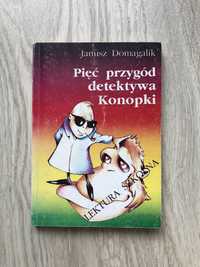 (POL) Piec przygód detektywa Konopki Janusz Domagalik Lektura Szkolna