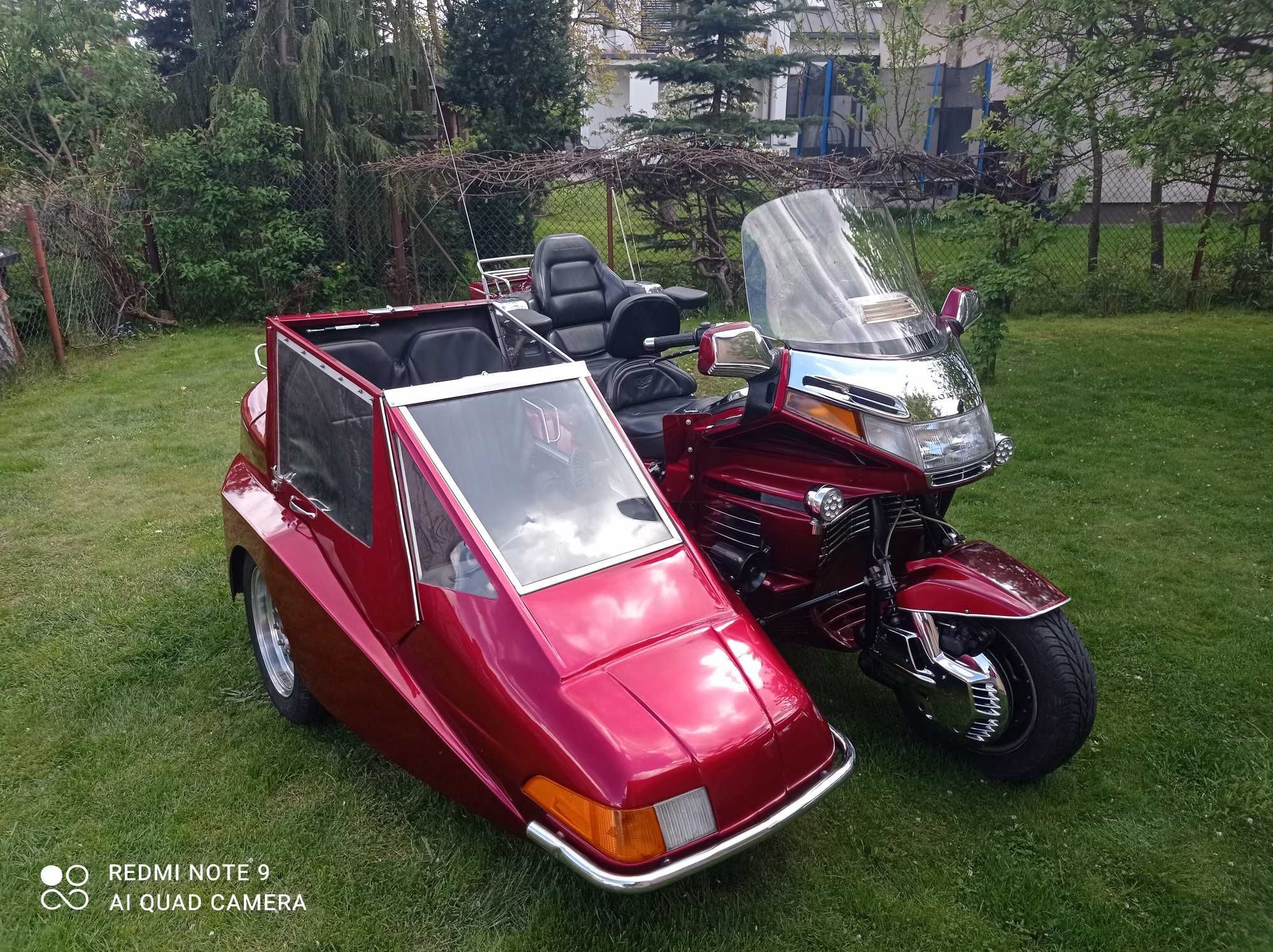 Honda GL1500 z wózkiem bocznym (kosz)