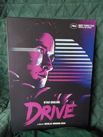 Plakat metalowy Pierwsze wydanie Ryan Gosling DRIV
