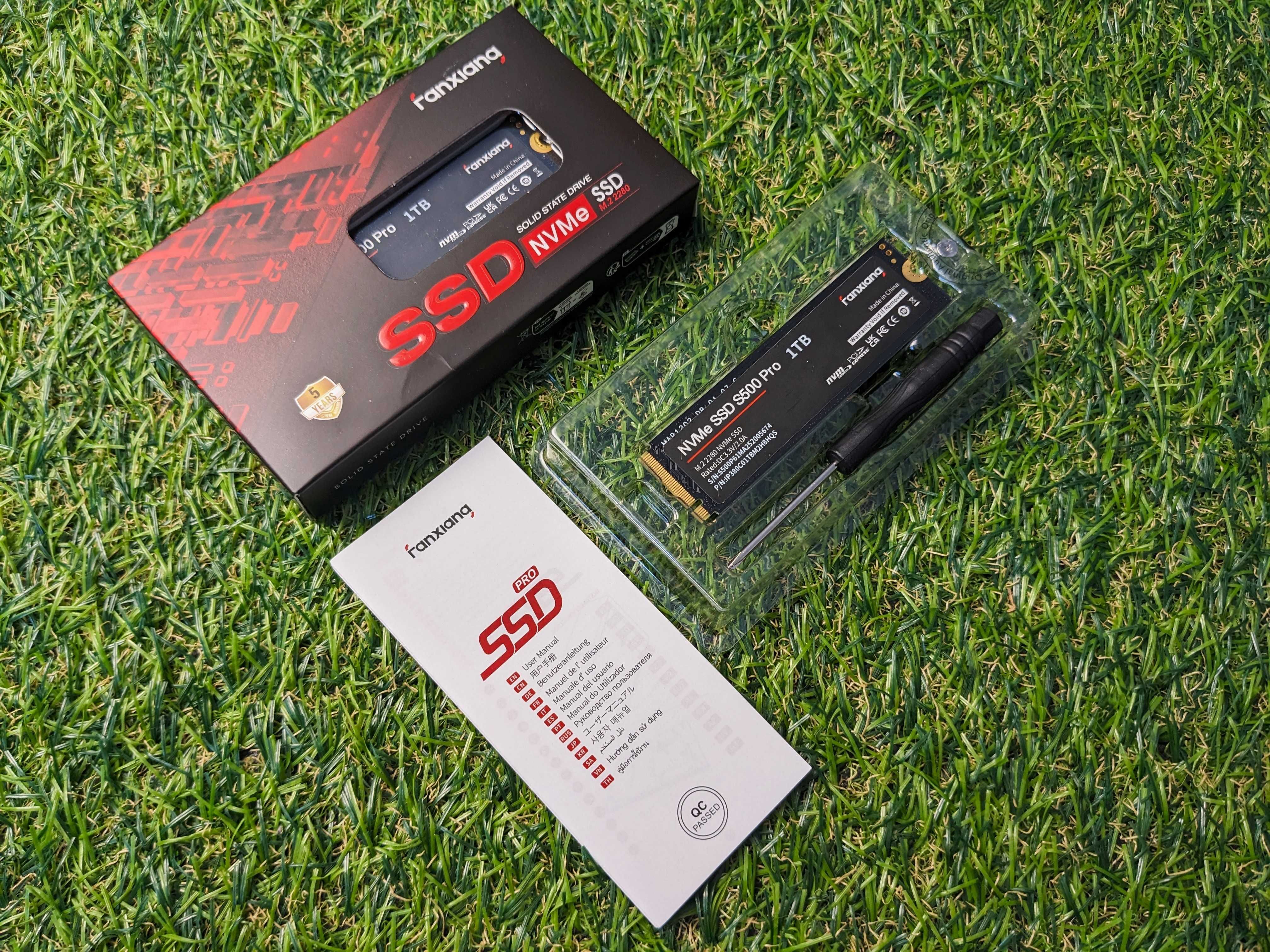 НОВИЙ Жорсткий диск SSD FanxiangS500Pro 512GB/1TB M.2NVMe,PCIe3.0 2280