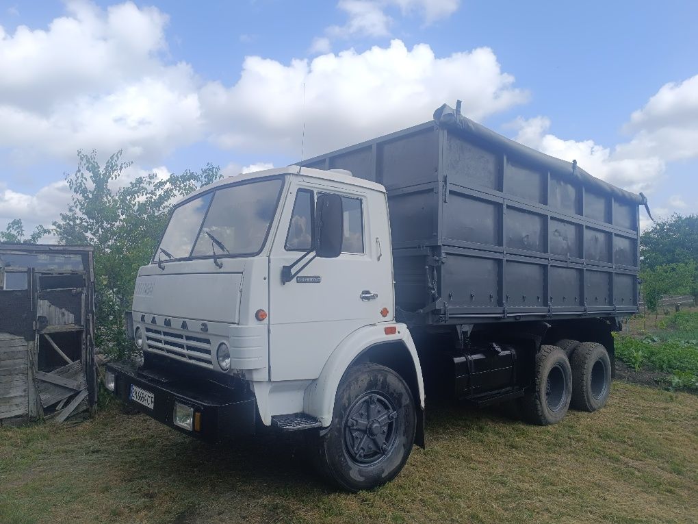 Камаз 55102 з причепом Сзап 8527 самоскид