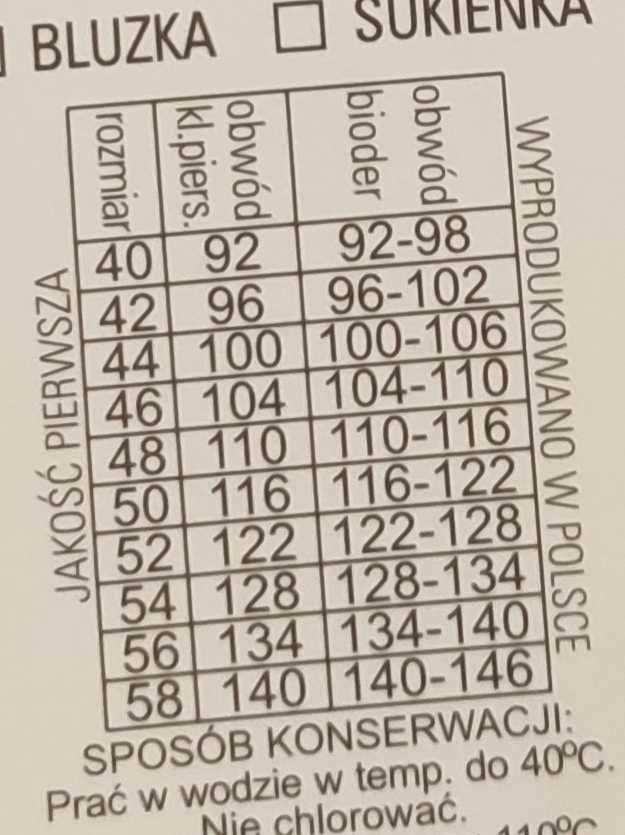 Sukienka rozmiar 46/48/54