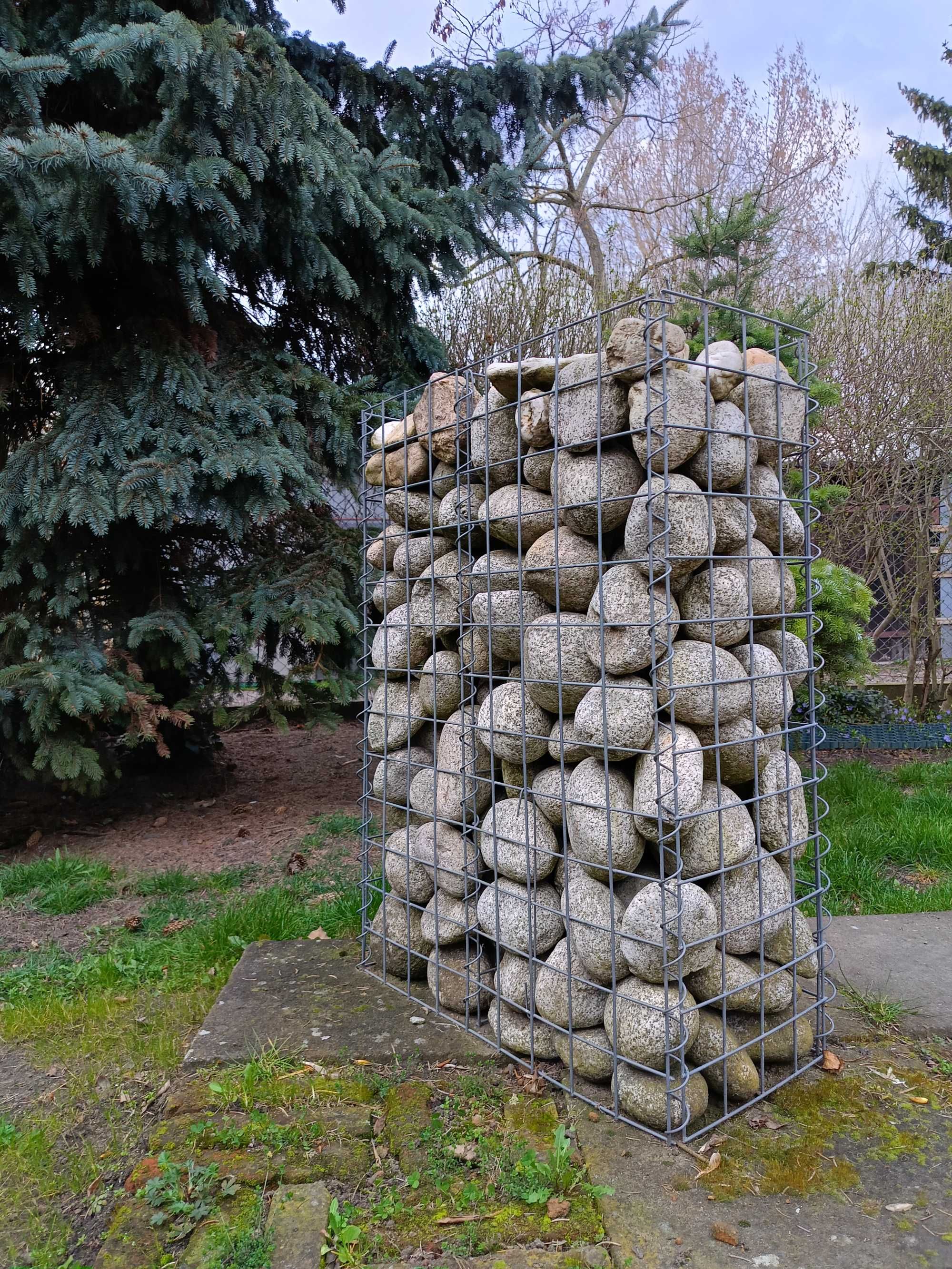 Otoczak Granit Kamień Gabion Skalniak kompletny system