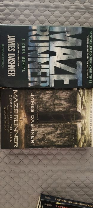 Livros Maze Runner 1 e 3