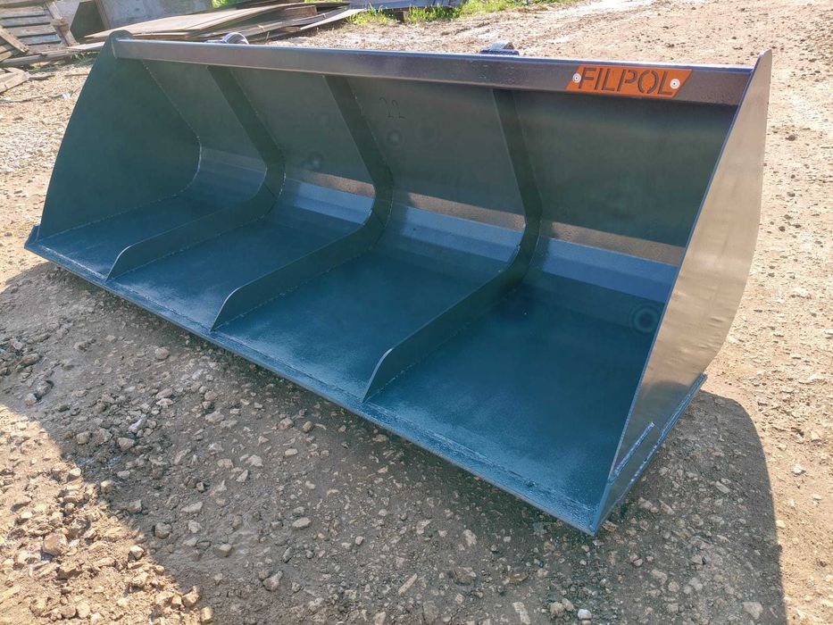 Łyżka 2,4m 240 cm do tura ładowacza manitou euro ramka