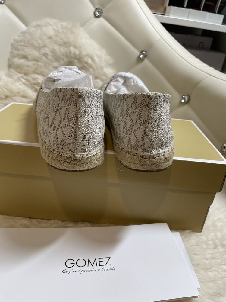 Michael Kors espadryle vanilla 40 jak nowe Gomez