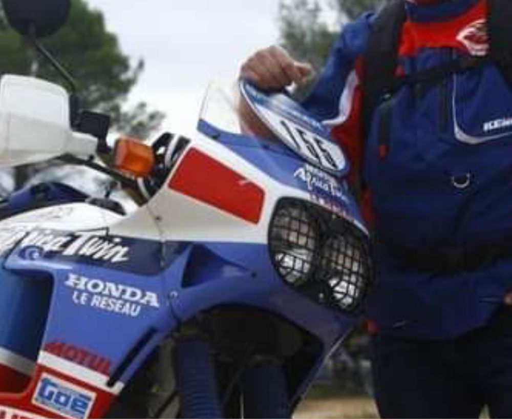 Porta numeros retro dakar