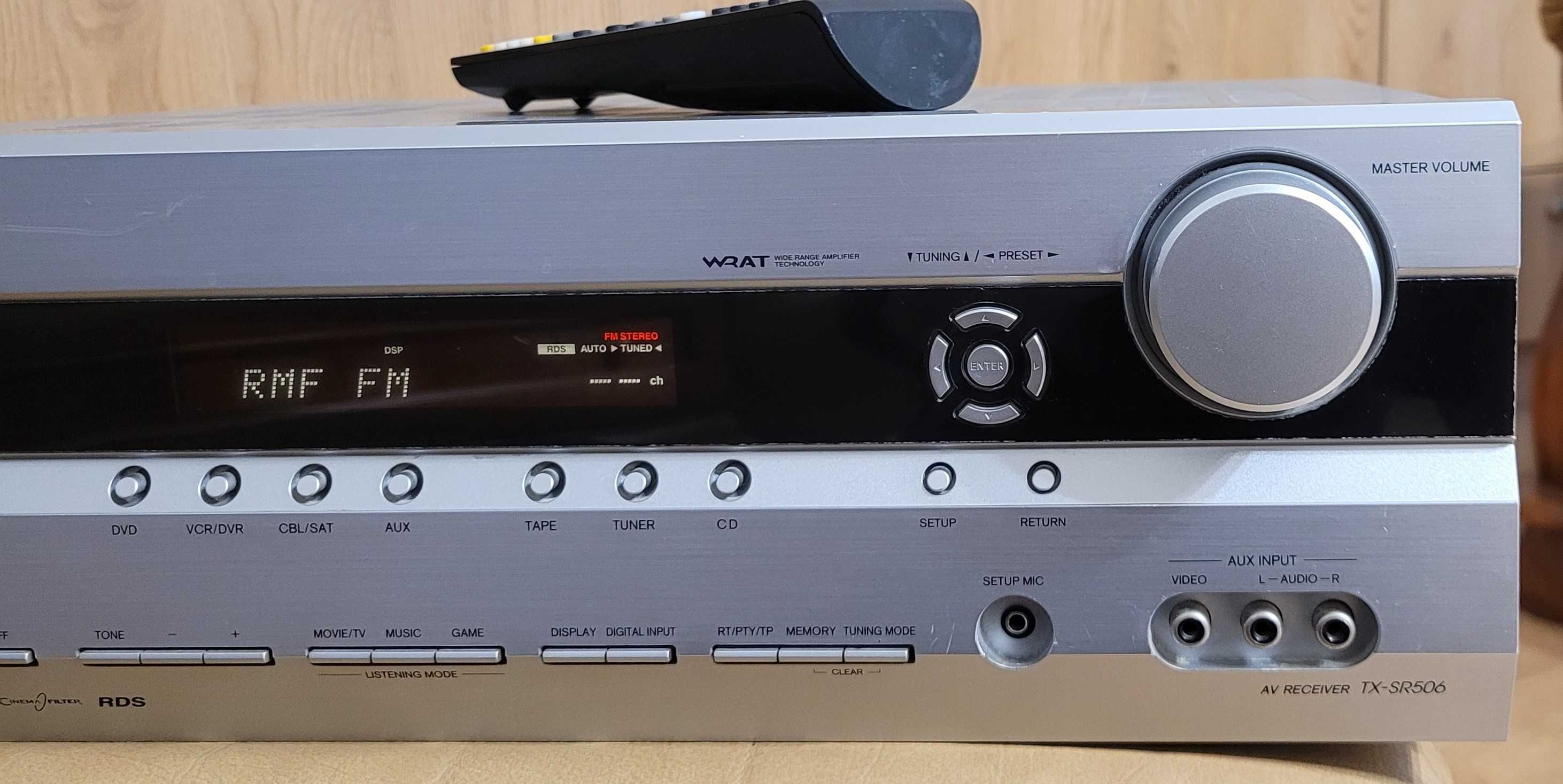 Onkyo TX-SR506 amplitner 7.1 HDMI z pilotem