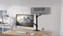 Uchwyt na laptopa/monitor z legowiskiem dla kota