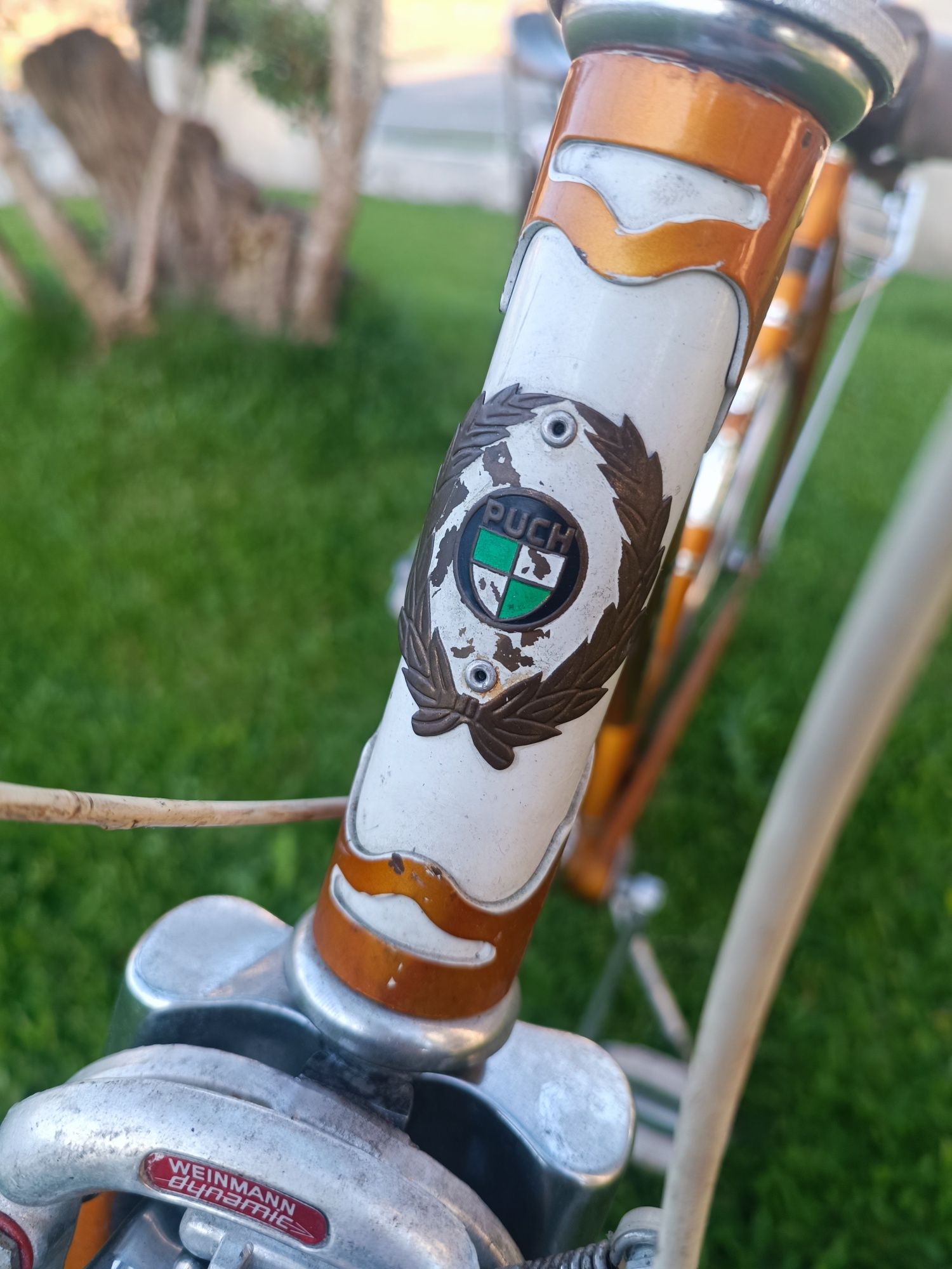 Bicicleta antiga marca puch
