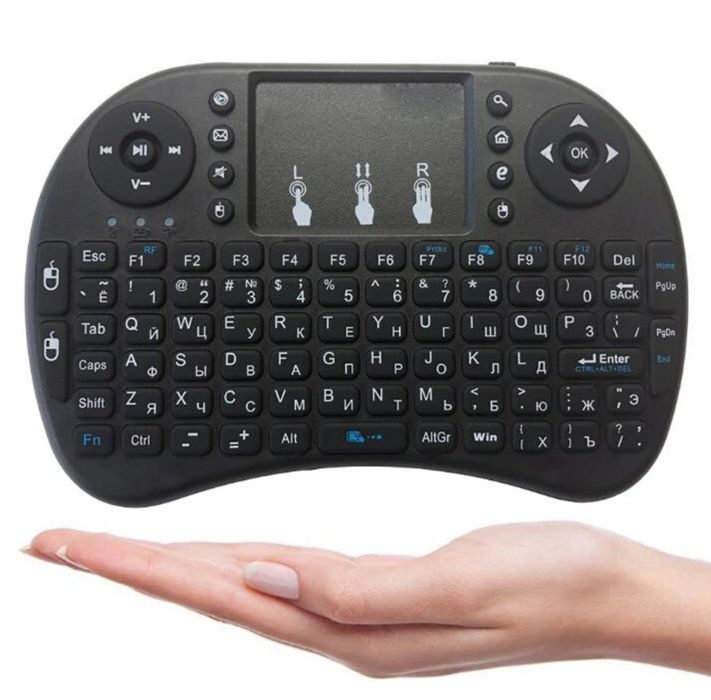 Mini teclado 2.4G Wireless Touchpad para PC/Smart tv/etc com bateria