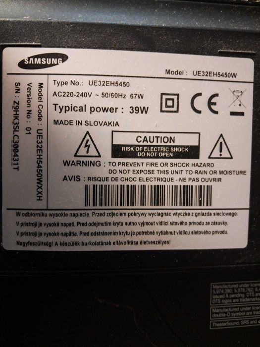 TV Samsung led 32"