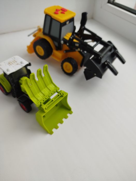 Екскаватор Cat дитячий+ трактор в подарунок