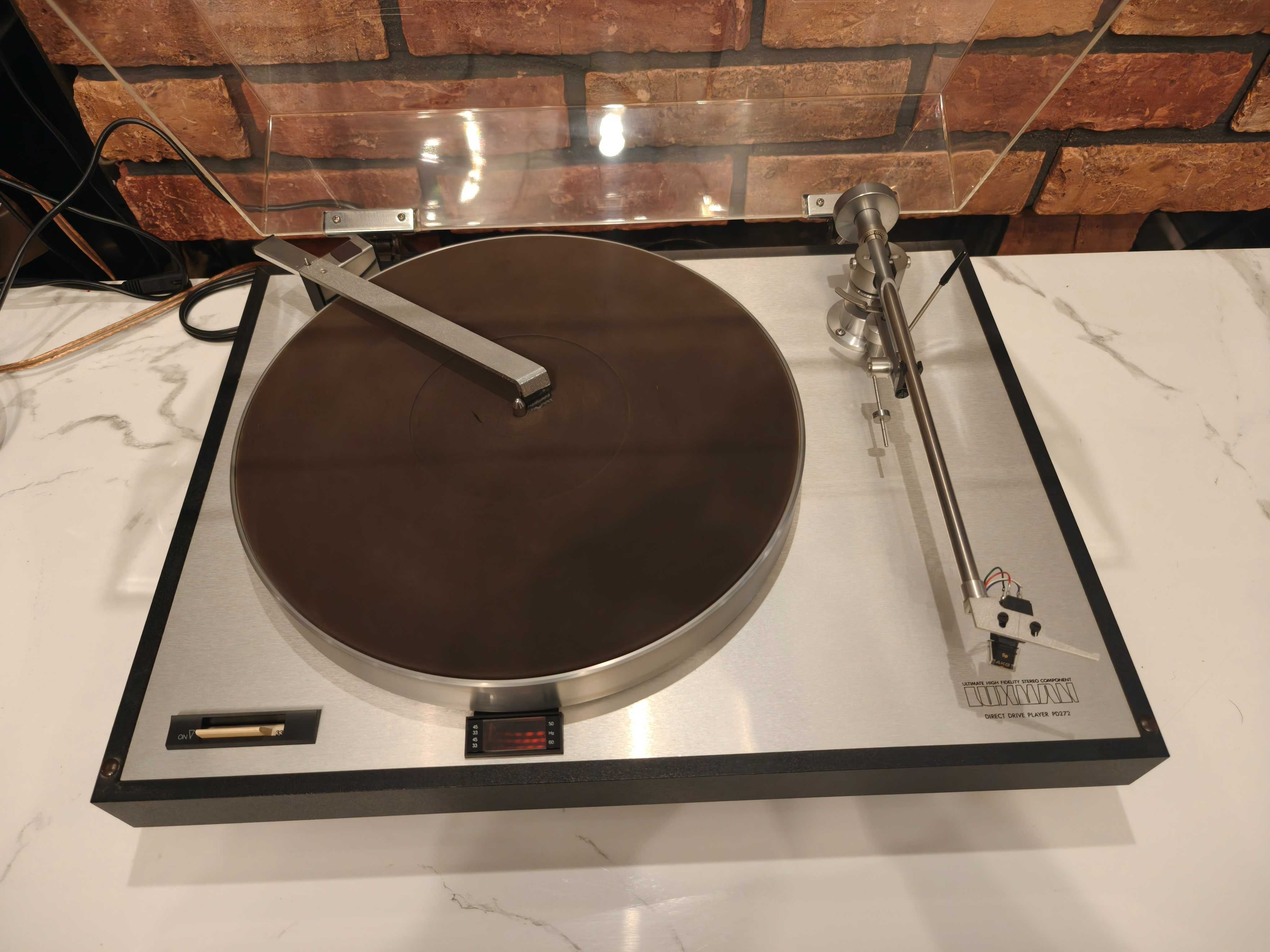 LUXMAN PD-272 ! Audiofilski gramofon direct drive ! AKG P25 SPECIAL