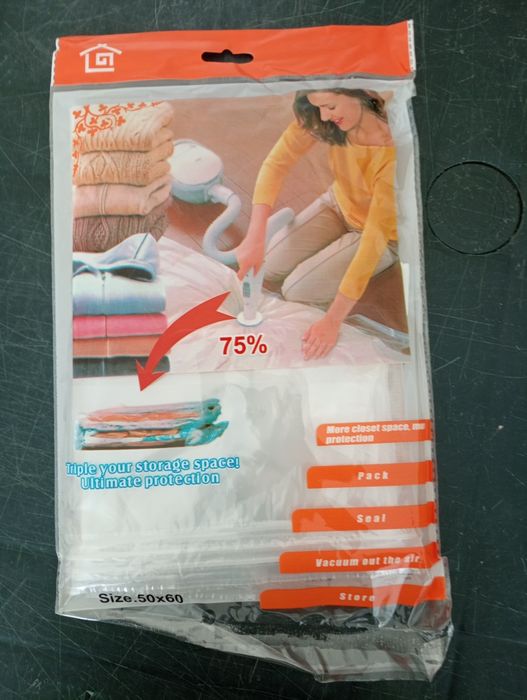 Вакуумні пакети для одягу сумки набір пакетів для зберігання речей