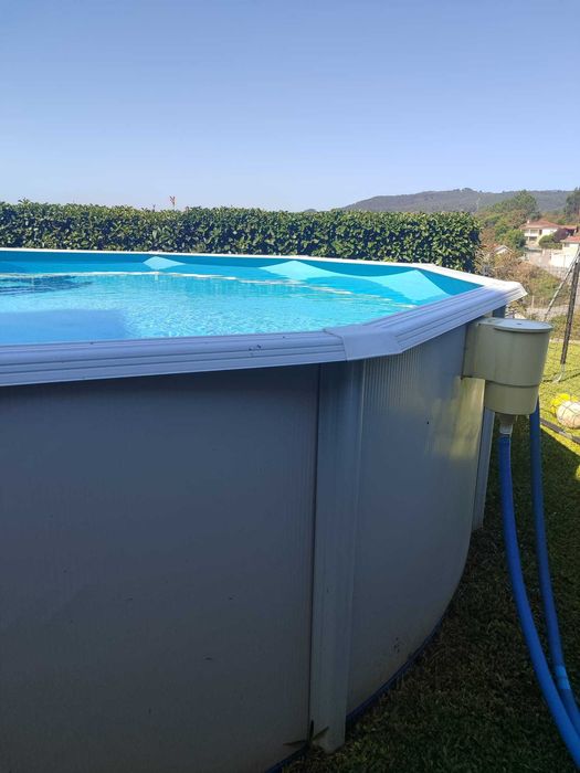 Piscina em Aço Gre 460x120