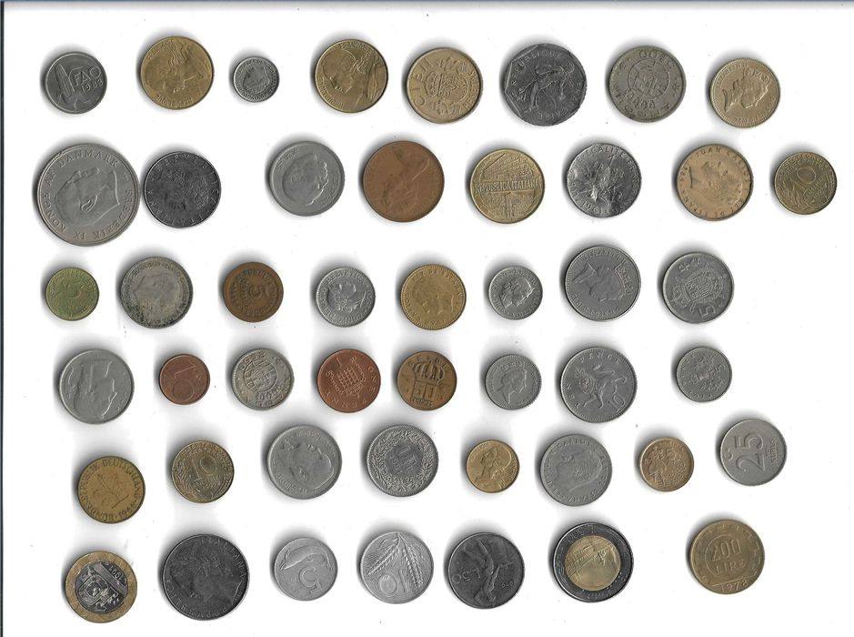 PROMOÇÃO: 48 Moedas do Mundo