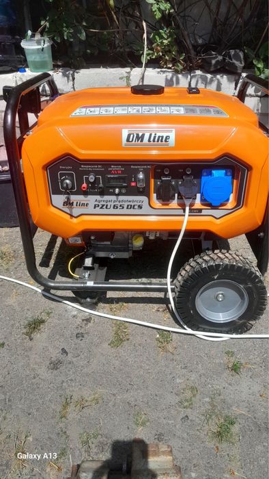 Генератор OM Line PZU 65 DCS з AVR, Газ