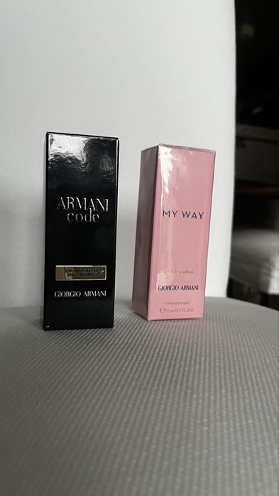 Zestaw - Armani Code, Armani My Wat
