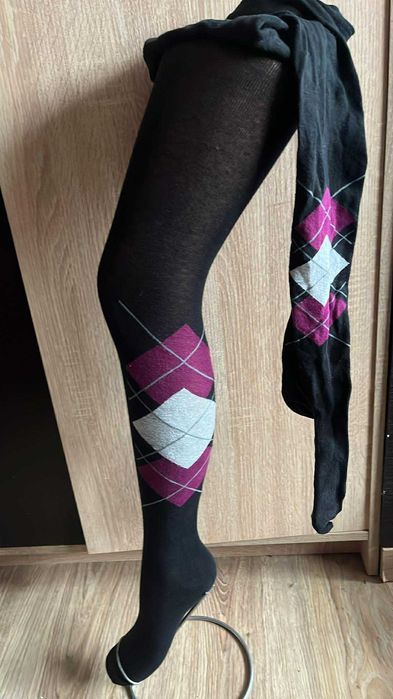 Nr 19 Rajstopy kryjące, wzór.