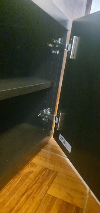 Movel Tv preto-castanho