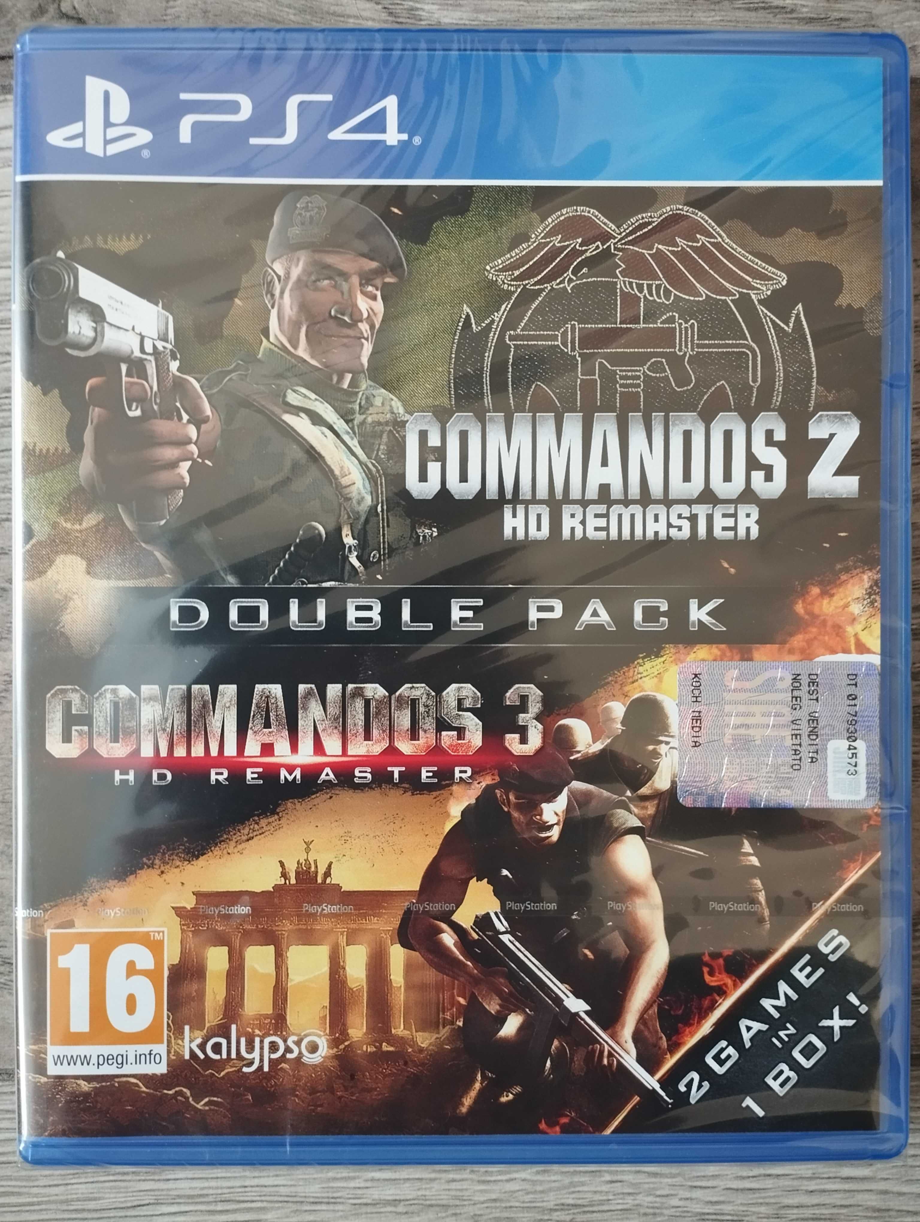 Gra Commandos 2 + Commandos 3 Remaster Double Pack PS4/PS5 Playstation