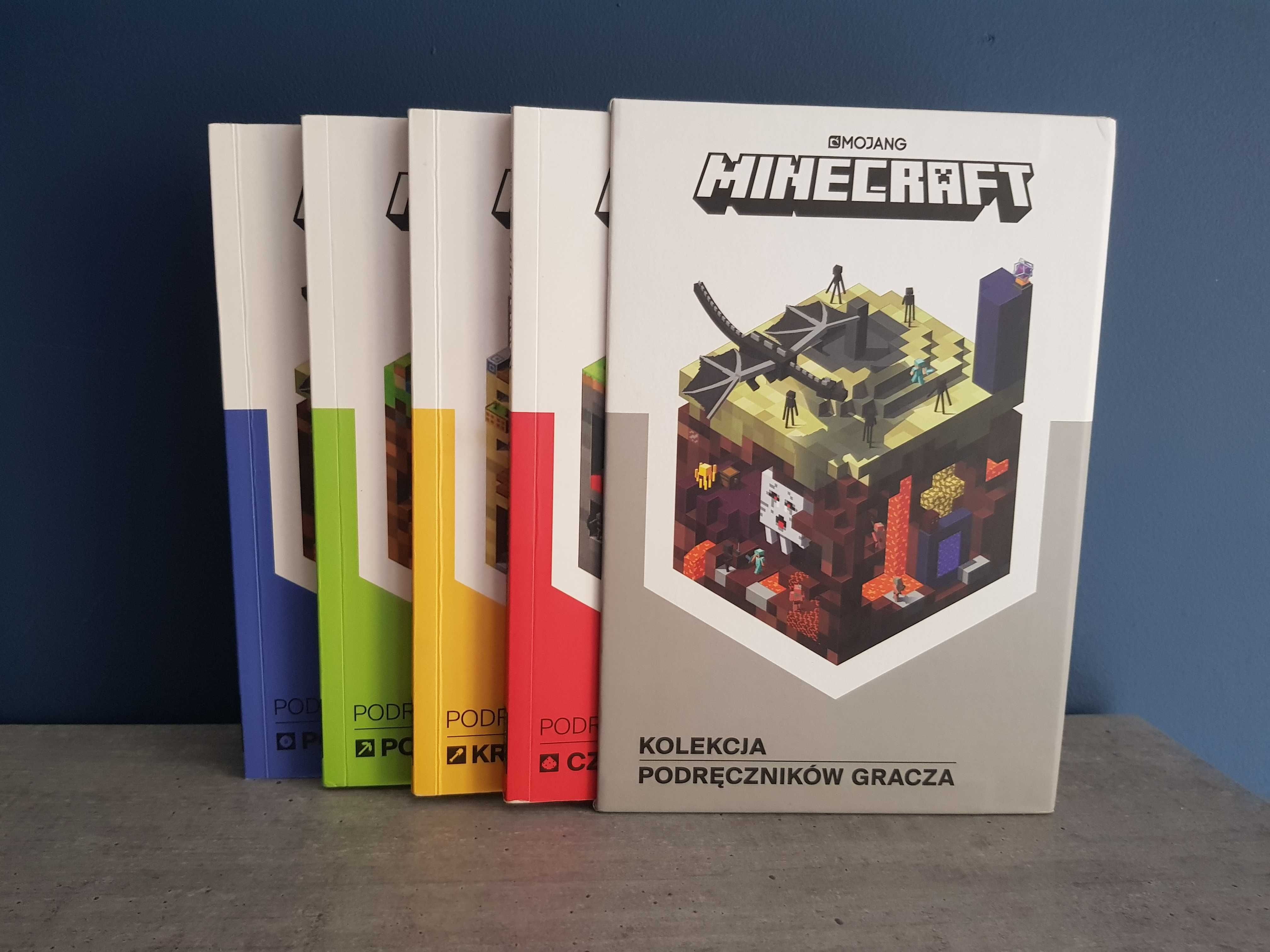 Kolekcja podręczników gracza MINECRAFT