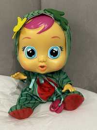 Jak nowa IMC Toys, Cry Babies Tutti Frutti, Płacząca lalka Mel Arbuz
