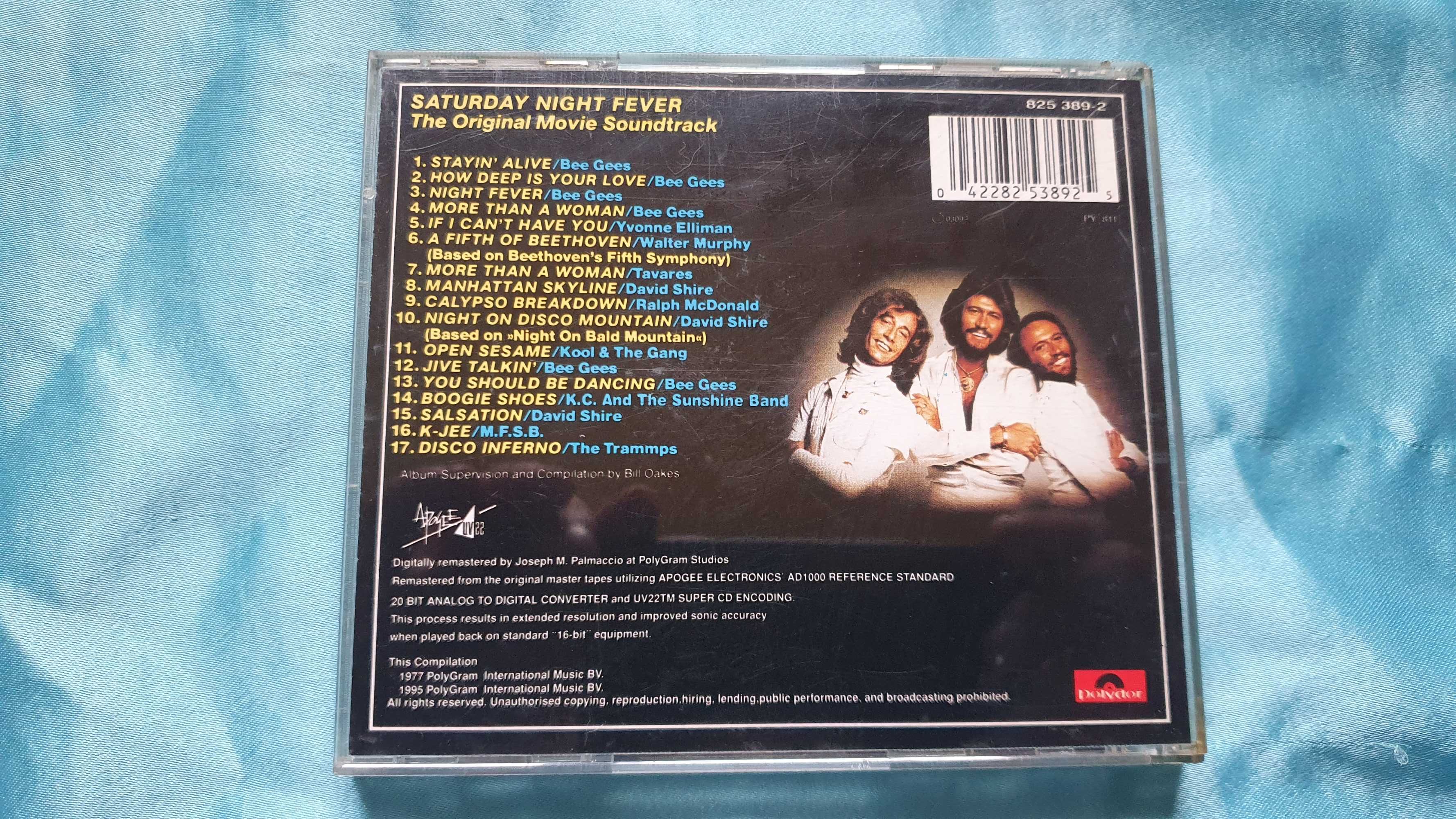 Saturday Night Fever  The Original Movie Soundtrack  CD