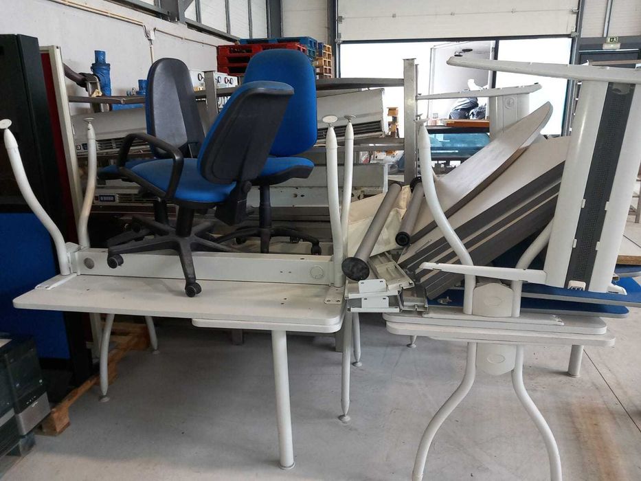 Mesas e biombos para escritorio