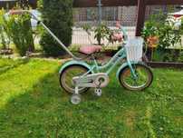 Rower dziecięcy Sun baby Heart Bike 14 cali dla dziewczynki Miętowy