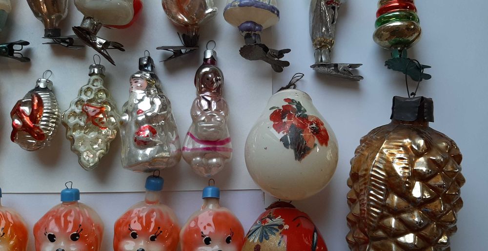 Елочные игрушки СССР