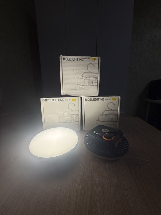 Лампа для кемпінга Moslighting 9900 mah теплий колір