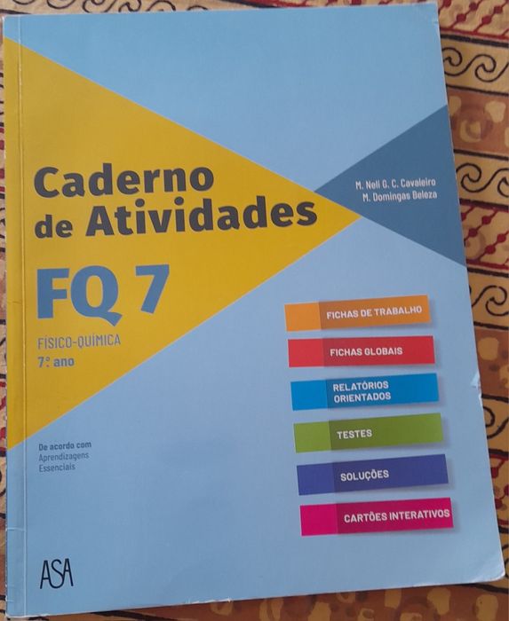 Caderno F.Q. 7 ano