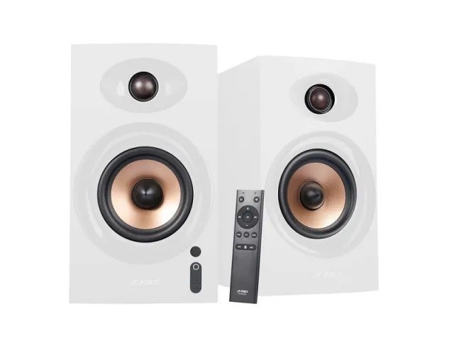 Новые блютуз колонки f&d r23bt Белого цвета